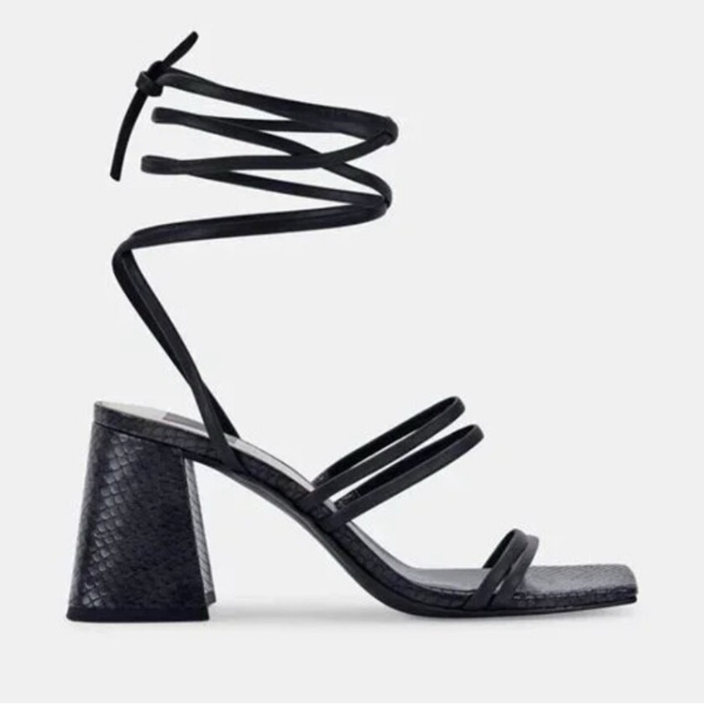 Dolce Vita Brown* Strappy Block Heels